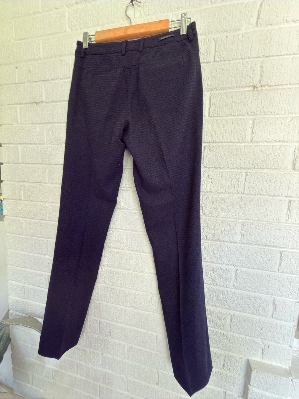 Paul & Shark Women's Navy Slim Dress Trousers - Picture 9 of 12